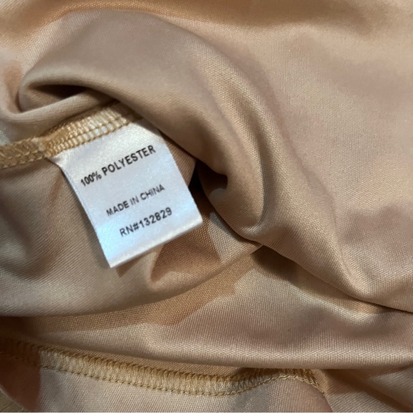 Golden Polka Dot Minidress - Picture 4 of 6